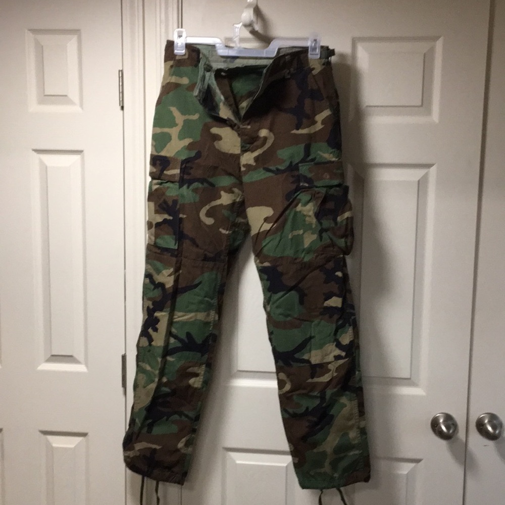 Army camo pants
